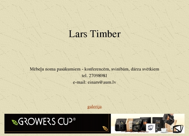 Lars Timber, SIA