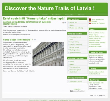 Ķemeru takas, velonoma, SIA